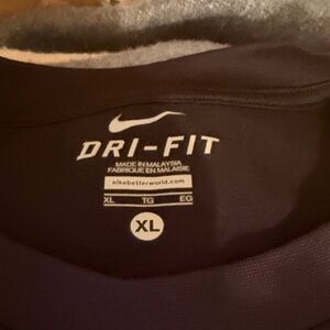 Nike Black Sleeveless Athletic Top